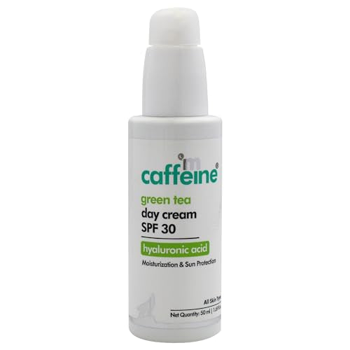 mCaffeine Green Tea Day Cream Hyaluronic Acid SPF 30